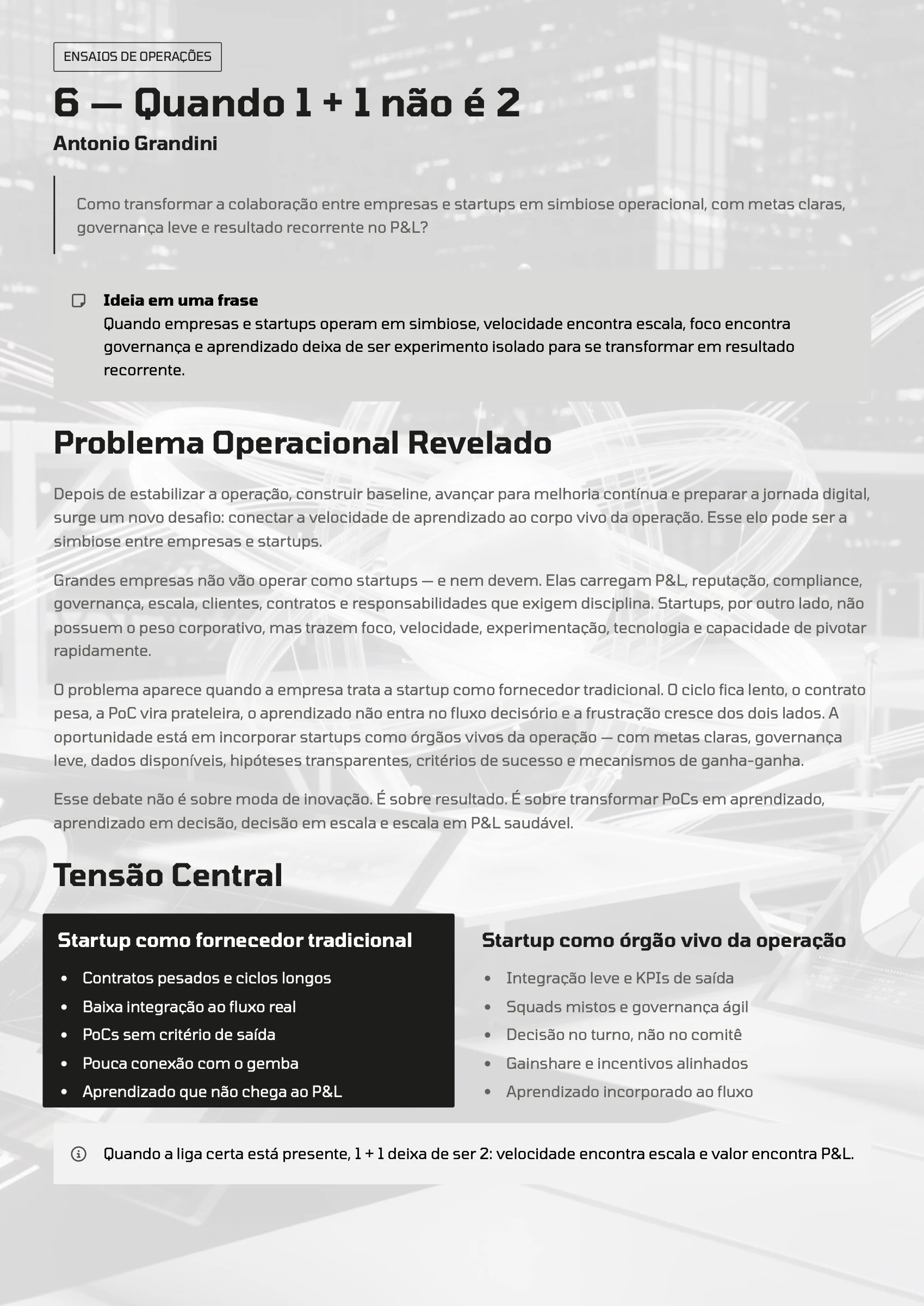 Página 21: Ensaio 06 — Quando 1 + 1 não é 2 · 1/4