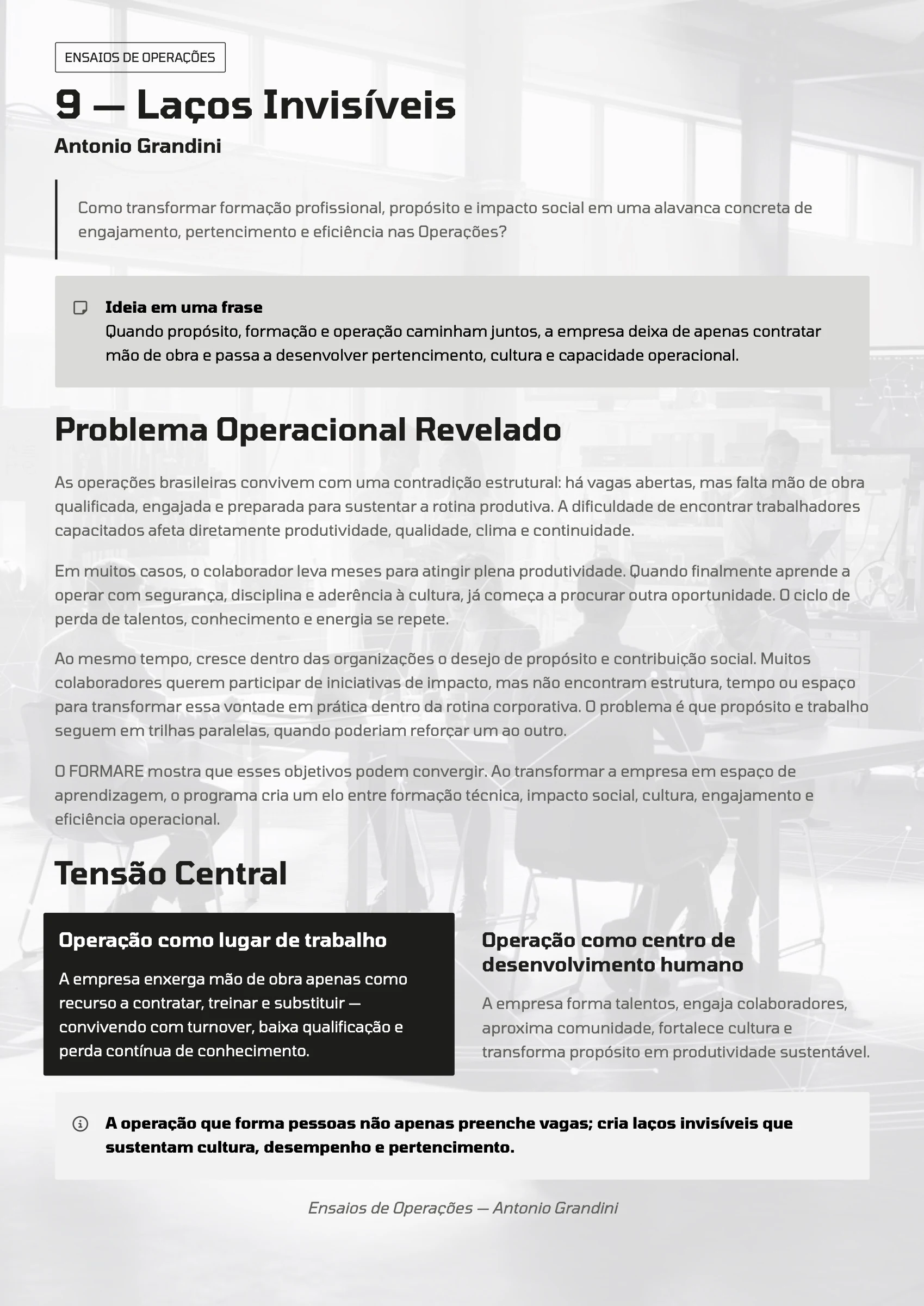 Página 33: Ensaio 09 — Laços Invisíveis · 1/4