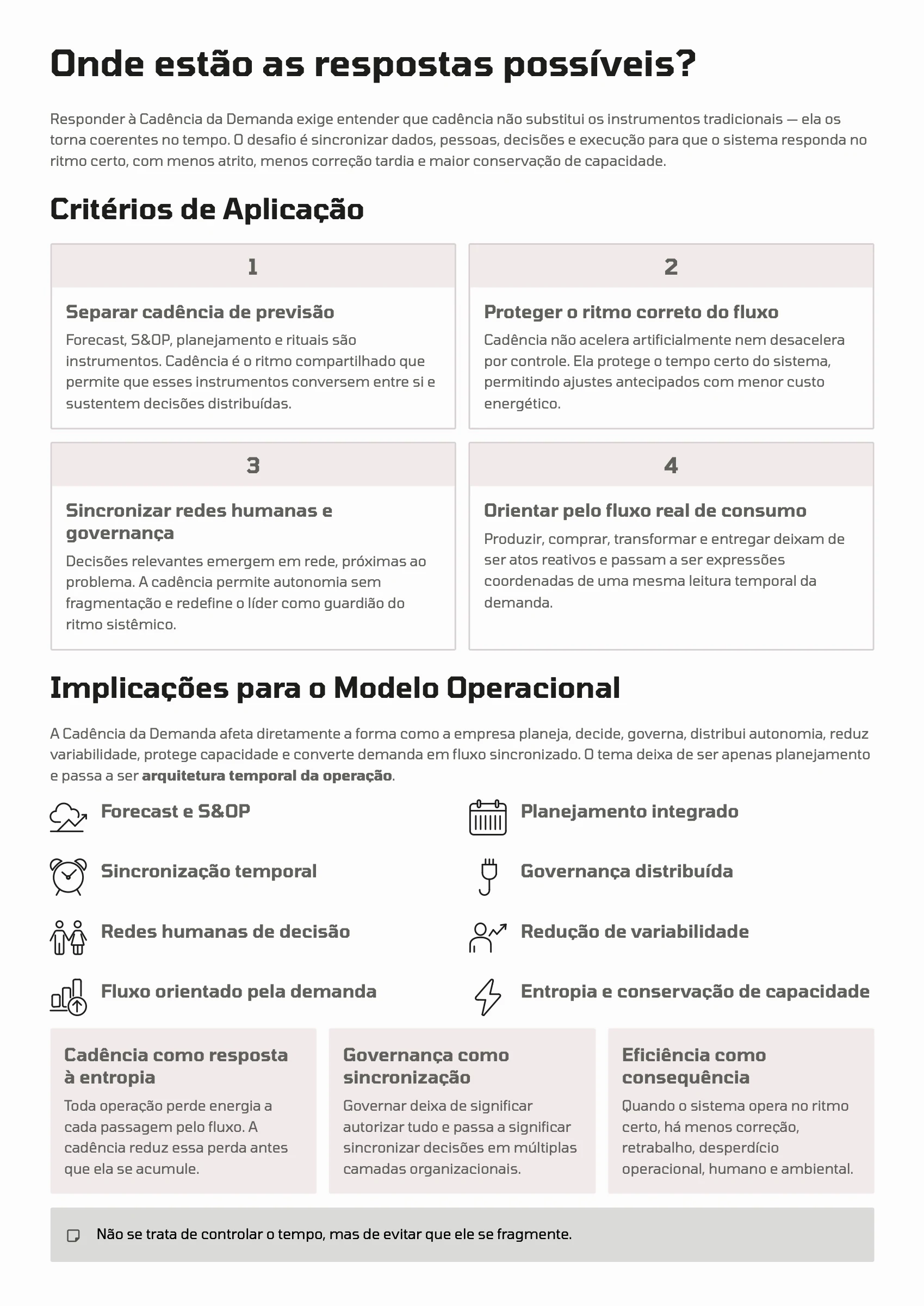 Página 79: Ensaio 20 — Cadência da Demanda · 3/4